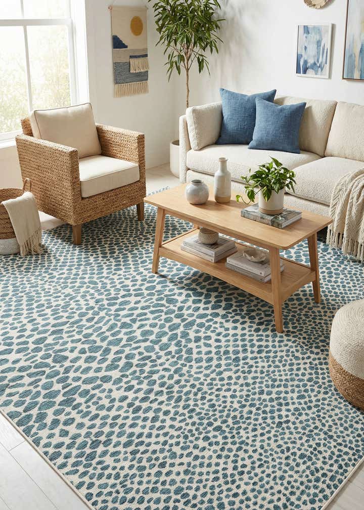 10' 8 x 10' 8 Easy-Clean Jill Zarin Cape Town Indoor / Outdoor Square Rug
