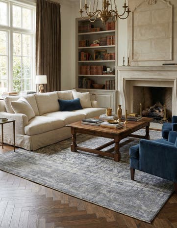 9' 8 x 12' 9 Vintage Royal Wool Rug