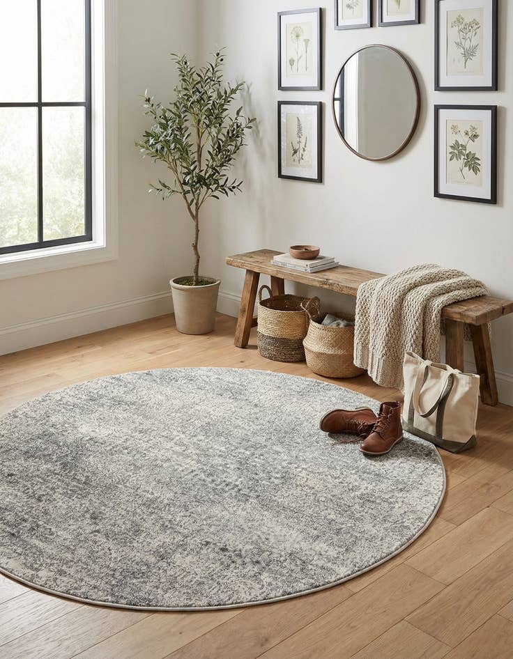 Detail image of 4' 1 x 4' 1 Finsbury Round Rug