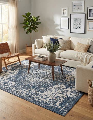 7' 10 x 10' Easy-Clean Jill Zarin Dubai Indoor / Outdoor Rug