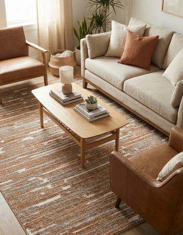 5' x 8' Sepia Rug