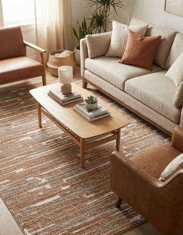 5' x 8' Sepia Rug