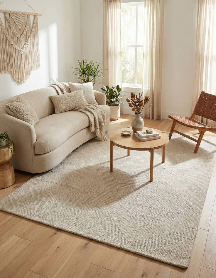 Detail image of 5' 1 x 7' 6 Luna Rug