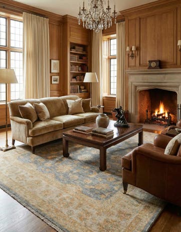 8' 4 x 9' 8 Kaizar Wool Rug