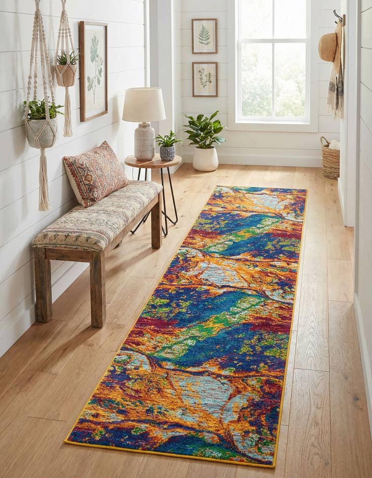 Detail image of  2' 7 x 10' Calypso Runner Rug