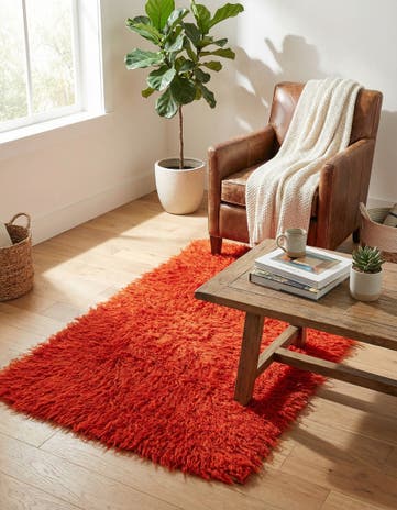 2' 5 x 5' 2 Hand Knotted Moroccan Wool Runner Rug