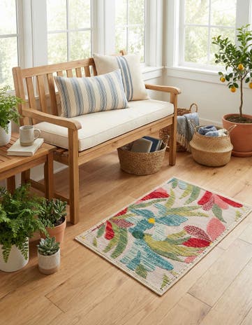 Easy-Clean Casablanca Indoor / Outdoor Rug