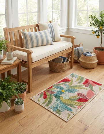 Easy-Clean Casablanca Indoor / Outdoor Rug