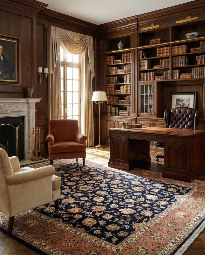 6' 8 x 8' 6 Tabriz Rug