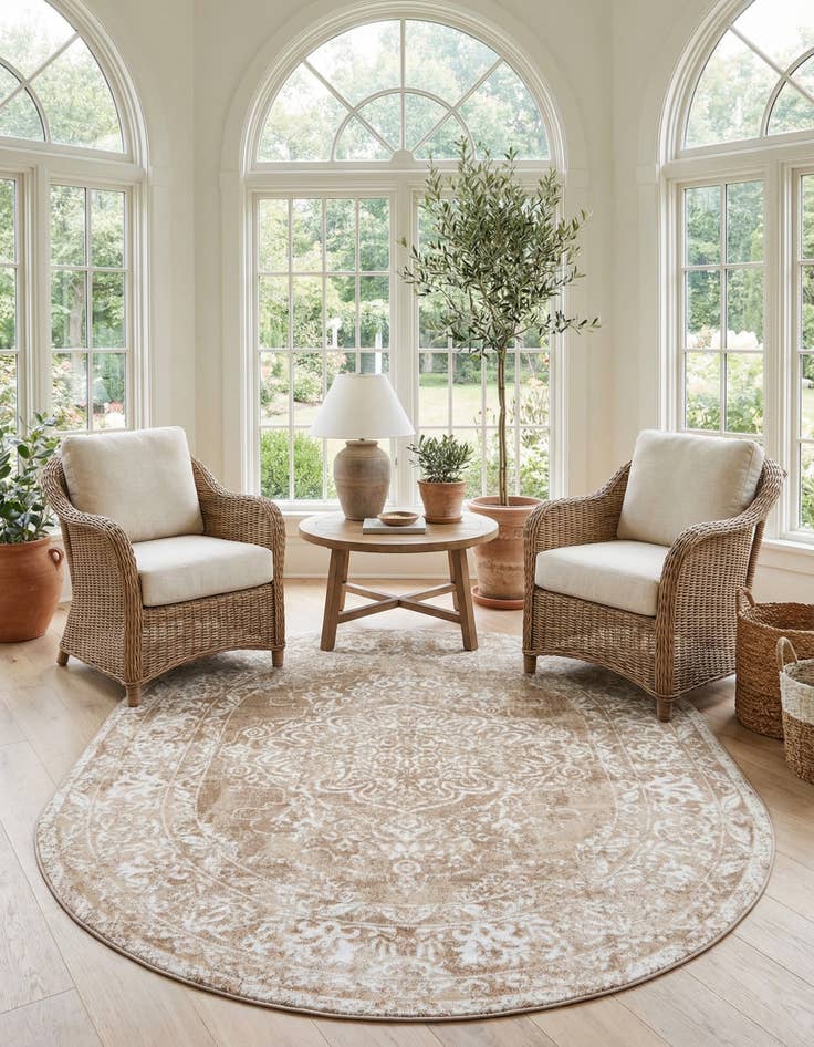 Detail image of  8' x 10' Oxford Oval Rug