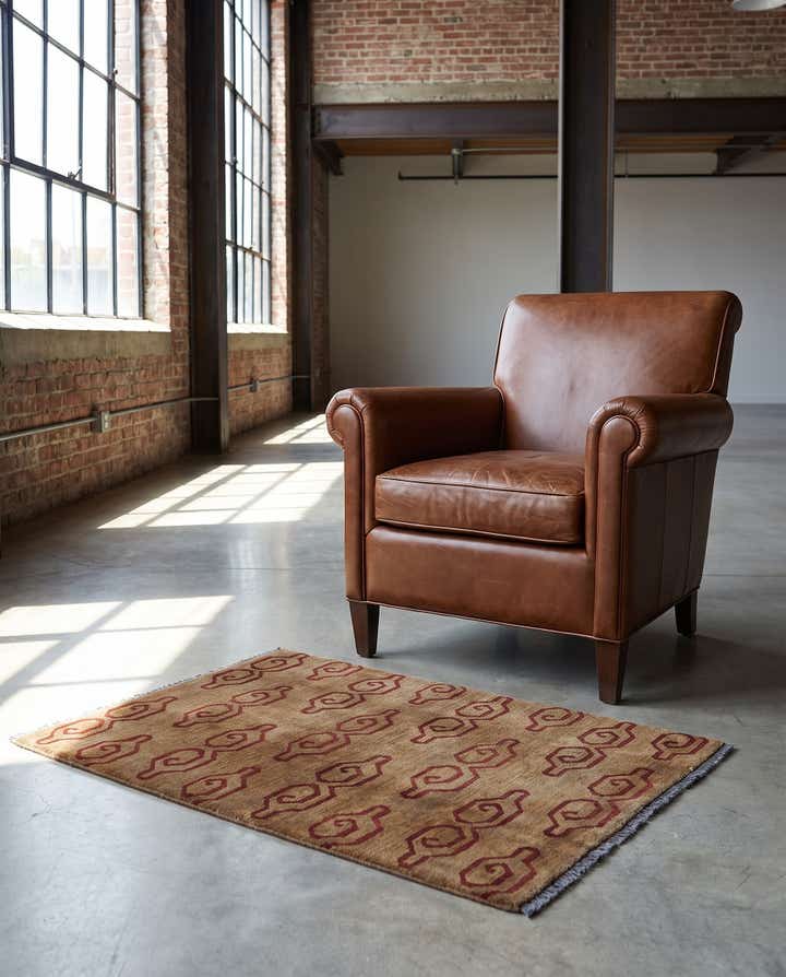 100cm x 150cm Hand Knotted Ziegler Modern Rug