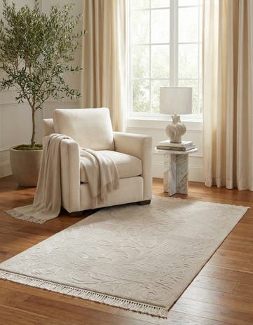 2' 8 x 5' 2 Hand Knotted Darya Wool Rug