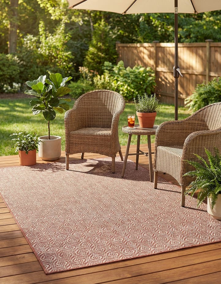 6' x 9' Easy-Clean Lattice Indoor / Outdoo...