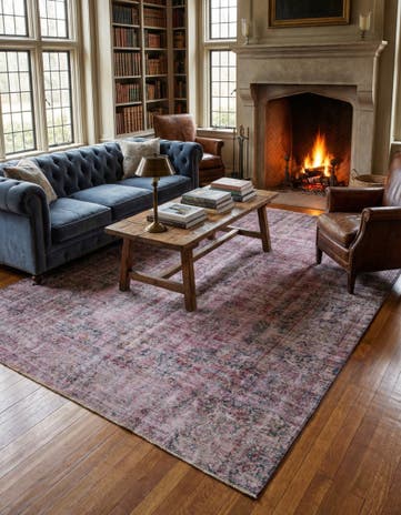 8' 2 x 11' 10 Hand Knotted Ultra Vintage Persian Wool Rug