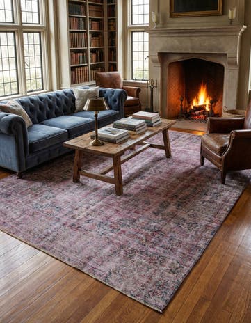 8' 2 x 11' 10 Hand Knotted Ultra Vintage Persian Wool Rug