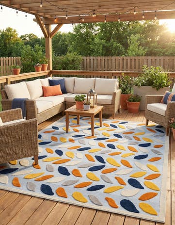 7' 10 x 10' Easy-Clean Aruba Indoor / Outdoor Rug