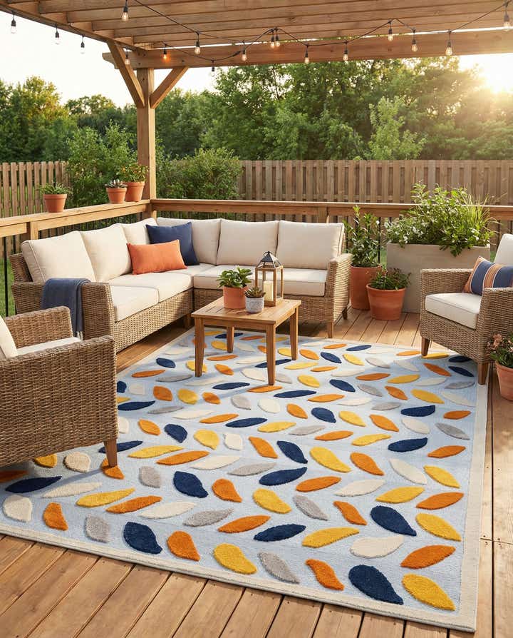 7' 10 x 10' Easy-Clean Aruba Indoor / Outdoor Rug