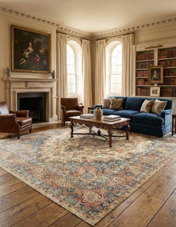10' 4 x 13' 11 Vintage Wool Rug