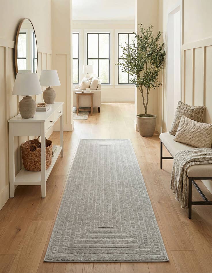 Detail image of  2' x 8'  Washable Sabrina Soto Prescott Indoor / Outdoor Runner Rug