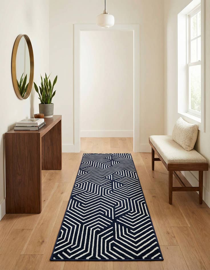 Detail image of  2' x 6' Aakaar Runner Rug