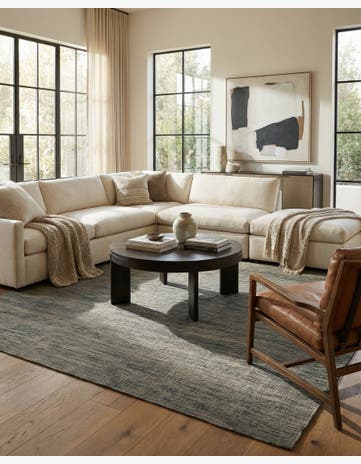 8' 3 x 9' 6 Hand Woven Kilim Modern Wool Rug