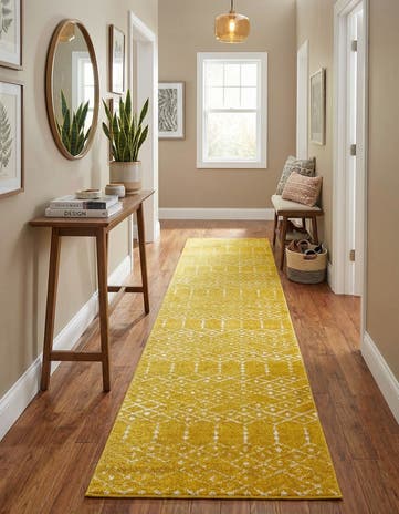 3' x 13' Paxon Trellis Runner Rug