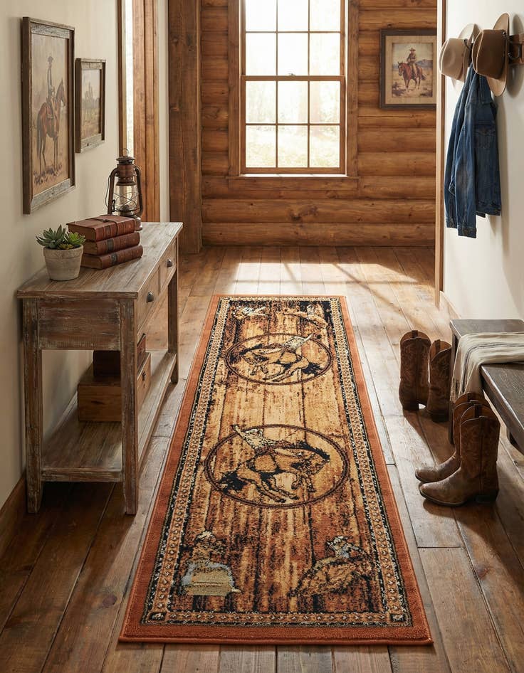 Detail image of  2' x 6' Pioneer Runner Rug