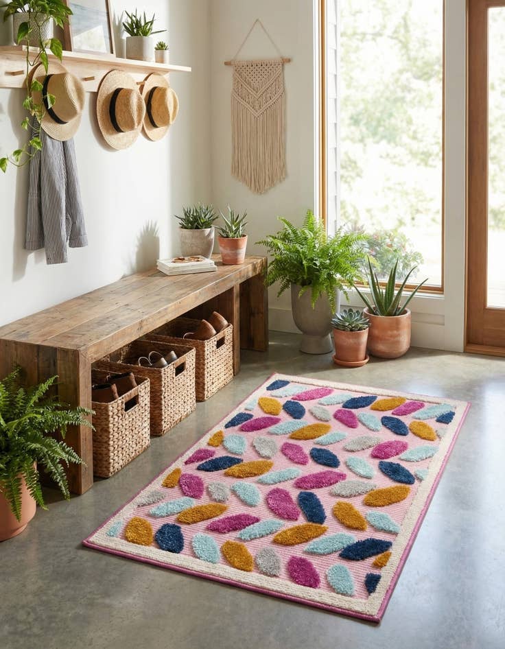 Detail image of 2' x 3' Easy-Clean Aruba Indoor / Outdoor Rug