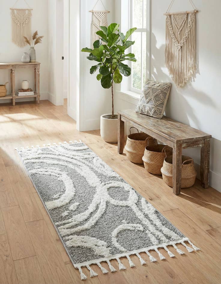 Detail image of 2' x 4' Boho Runner Rug