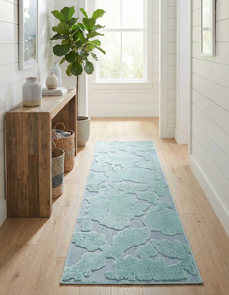 Detail image of 2' x 8' Easy-Clean Aruba Indoor / Outdoor Runner Rug