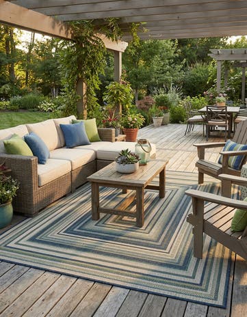 7' x 10' Easy-Clean Baja Indoor / Outdoor Rug