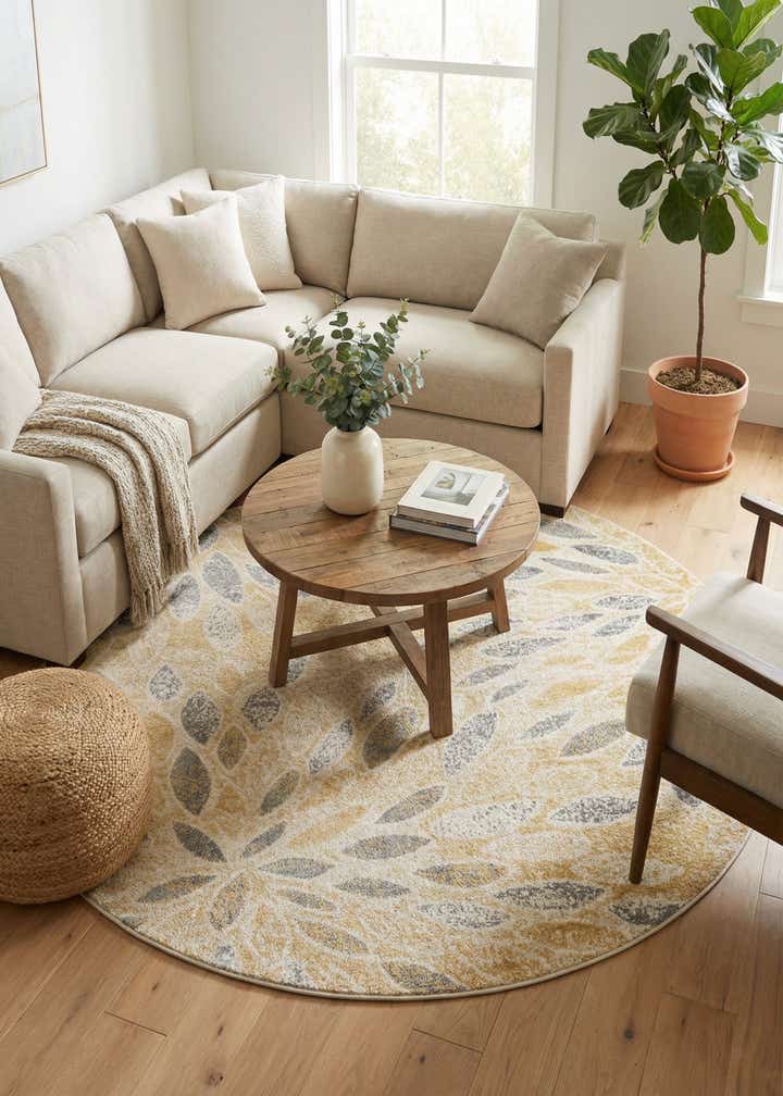 8' x 8' Charleston Round Rug