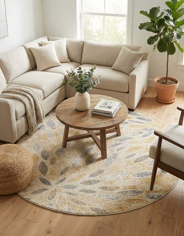 8' x 8' Charleston Round Rug