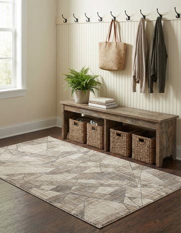 Navajo Beige Silta Rug
