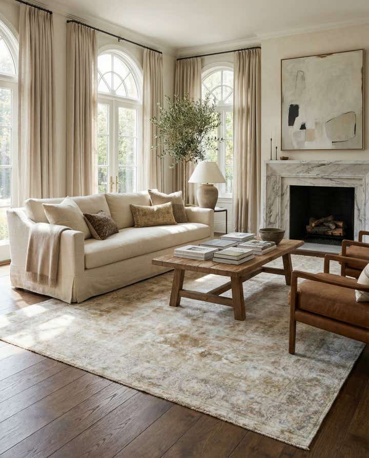 9' x 12' 8 Hand Knotted Ultra Vintage Persian Wool Rug