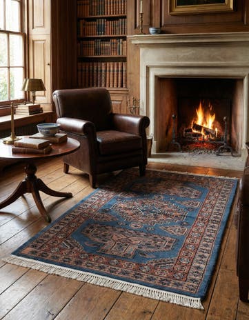 3' 1 x 5' Hand Knotted Bokhara Oriental Wool Rug