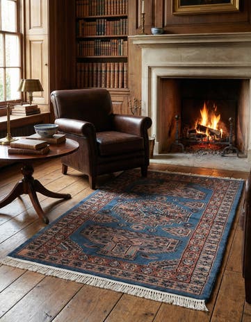 3' 1 x 5' Hand Knotted Bokhara Oriental Wool Rug