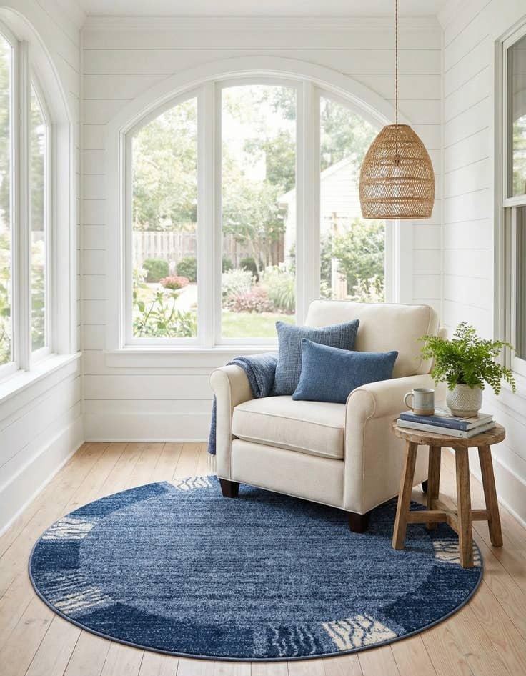 Detail image of 4' x 4' Loft Round Rug