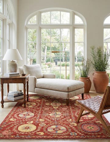 5' 2 x 6' 8 Hand Knotted Ariana Ziegler Oriental Rug