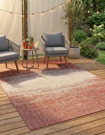 7' x 10' Easy-Clean Modern Indoor / Outdoor Rug