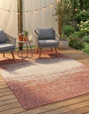 7' x 10' Easy-Clean Modern Indoor / Outdoor Rug