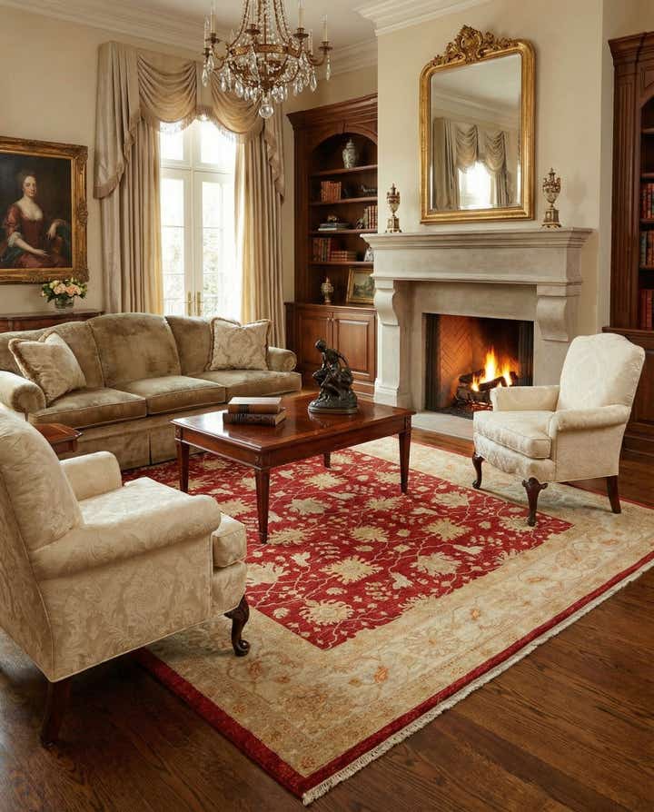 8' 10 x 12' 4 Ziegler Wool Rug