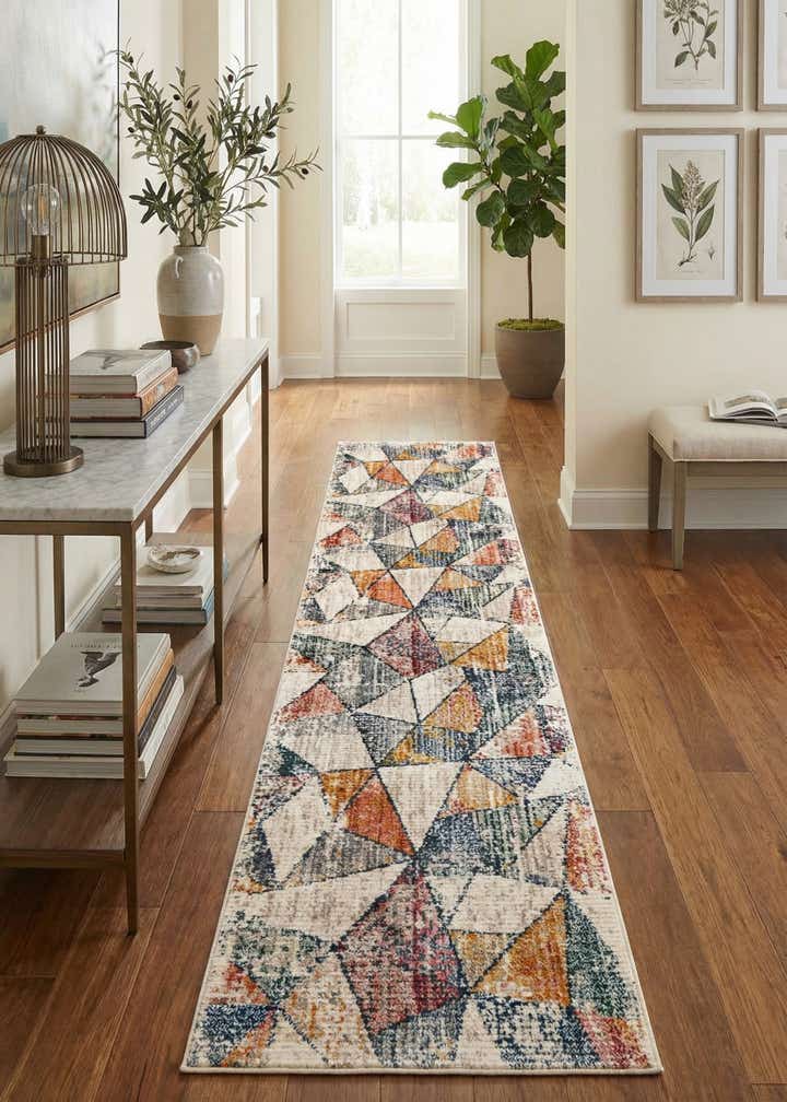 2' 7 x 12' Gemstone Runner Rug