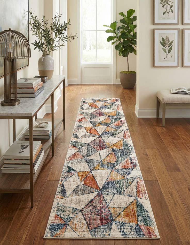 Detail image of 2' 7 x 12' Gemstone Runner Rug