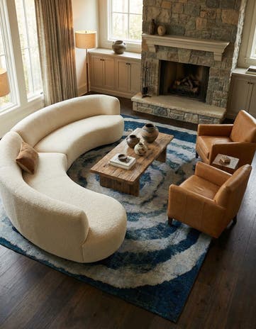 9' 4 x 12' 5 Hand Knotted Ultra Vintage Persian Wool Rug