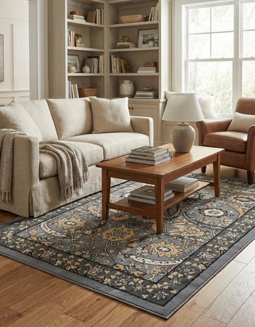 4' x 6' Isfahan Design Rug