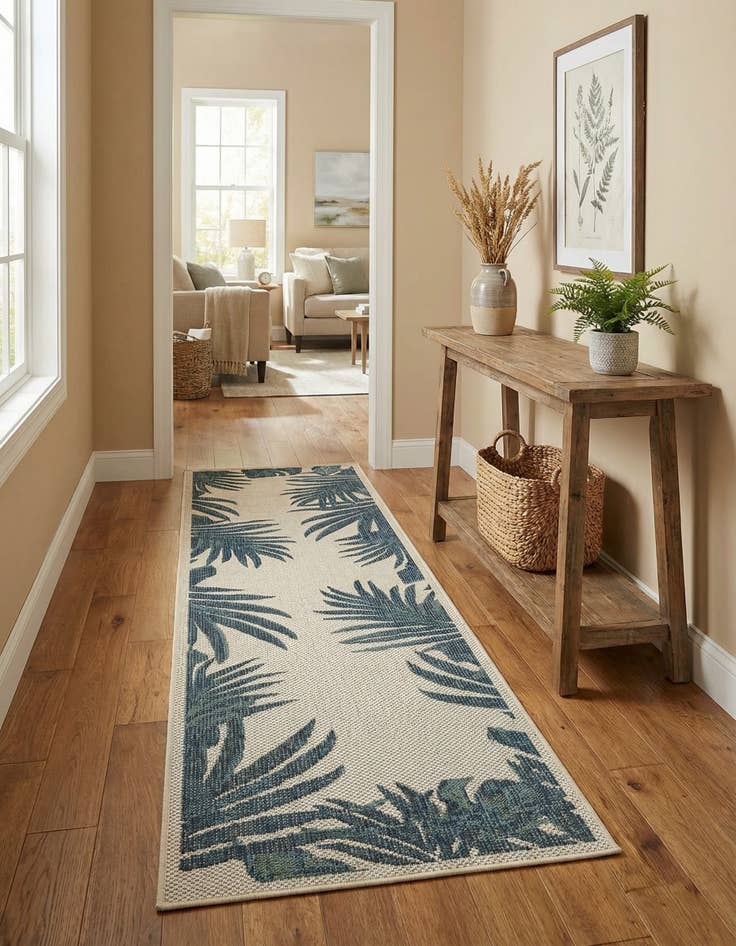 Detail image of 2' x 7' 10  Washable Baja Indoor / Outdoor Runner Rug