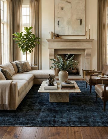 7' 8 x 10' 8 Hand Knotted Ultra Vintage Persian Wool Rug