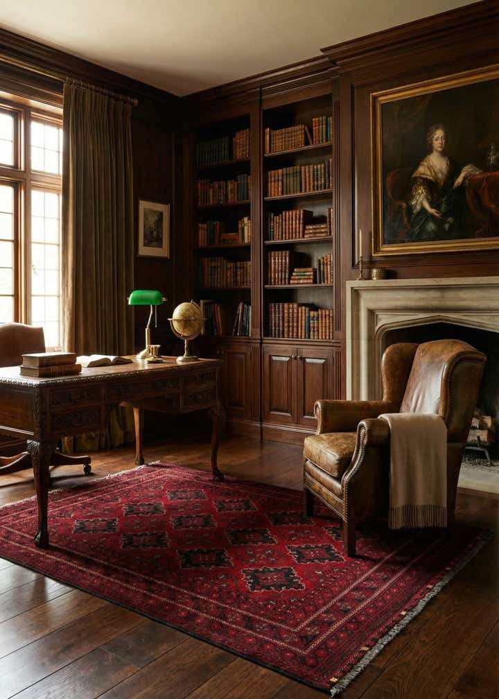 6' 6 x 9' 10 Hand Knotted Khal Mohammadi Wool Rug