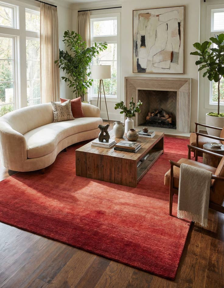 Detail image of  7' 7 x 9' 11 Tibeter Terra Focus Rug